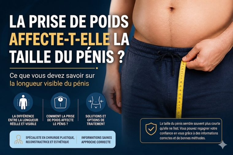 La prise de poids affecte-t-elle la taille du pénis ?